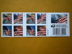 US USA 20 Booklets (400 Pcs) of 2024 Forever US Flag Mint Stamps with Free FedEx