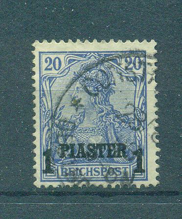 Germany Offices in Turkey sc# 15 (2) used cat value $1.90
