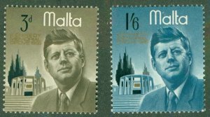 MALTA 353-4 MNH BIN $1.00