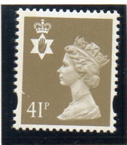 Great Britain Northern Ireland NIMH63 1993 1996 41p dMachin Head stamp  mint NH