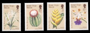 Virgin Islands #585-588 Cat$15.50, 1987 Botanical Gardens, complete set, neve...