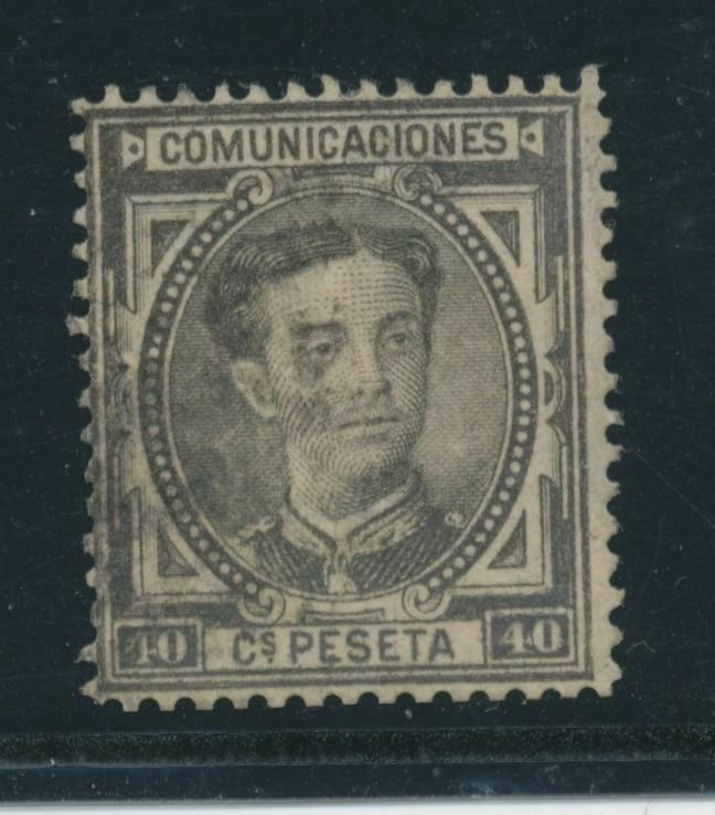 1876 Spain/ Spain - N° 167 40 Cuartos Used Effigy King Alfonso XII