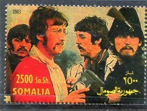 Somalia 2003 THE BEATLES Yellow Submarine Stamp Perforated Mint (NH)