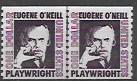 US #1305C MNH Coil pair with Coil Line.  Eugene O'Neill.