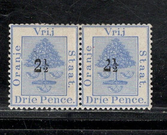 ORANGE RIVER COLONY  SC# 43 PAIR  VF/MOG