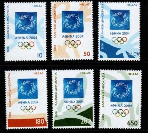 GREECE SG2134/9 2000 OLYMPIC GAMES MNH