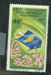 Somali Coast #C44 Unused Single