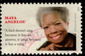 #4979 Maya Angelou (Off Paper)- Used