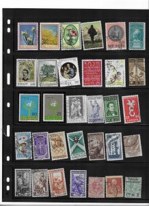 ITALY COLLECTION ON STOCK SHEET, MINT/USED