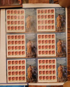 Scott #3152 Humphrey Bogart UNCUT Sheet of Stamps (120 Stamps) - MNH