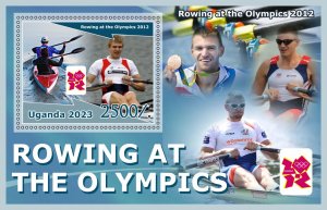 Stamps. Olympic Games. Rowing  8 sheets perforated