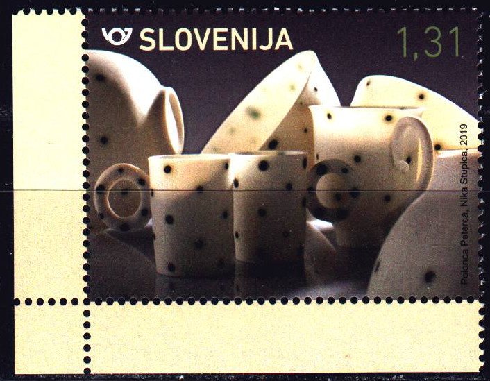 Slovenia. 2019. 1354. Pottery, Porcelain. MNH.