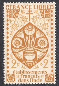 FRENCH INDIA SCOTT 154