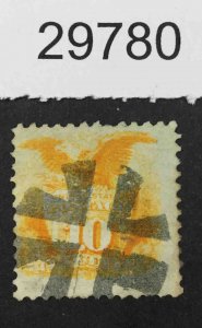 US STAMPS  #116 FANCY CANCEL USED LOT #29780