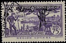 IVORY COAST   #132 USED (1)