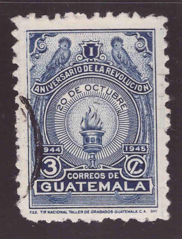 Guatemala  Scott 313 used stamp