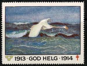 Sweden 1913 God Helg 1914 charity stamp