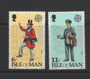 Isle of Man #152-53  (1979 Europa  set)  VFMNH  CV $0.60