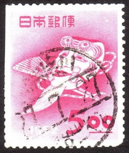 1952, Japan 5Y, Used, Sc 551