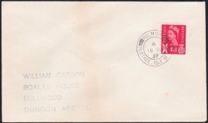 GB SCOTLAND 1969 cover KILMUIR / PORTREE ISLE OF SKYE cds..................A8510