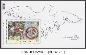 CANADA - 2003 BIRTH ANNIVERSARY OF JEAN-PAUL RIOPELLE - MIN/SHT MNH