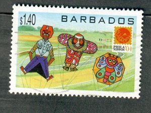 Barbados #1008 Kites used single