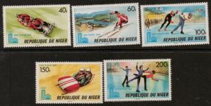 NIGER SG787/91 1979  WINTER OLYMPIC GAMES MNH