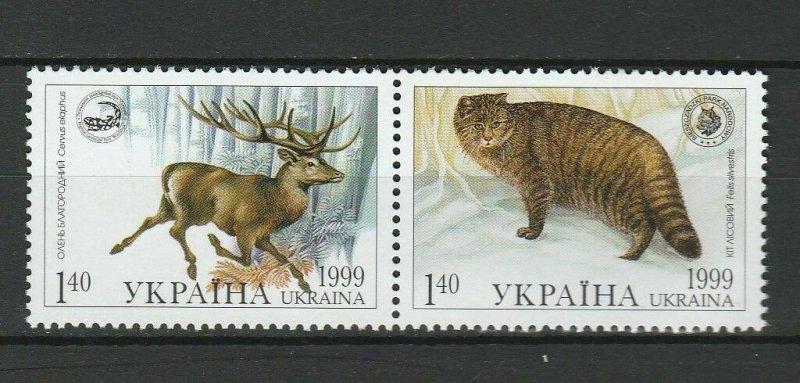 Ukraine 1999 Wildtiere Postfrisch