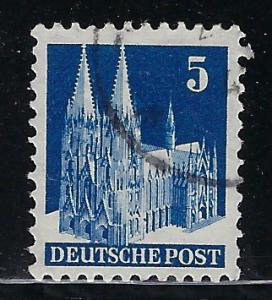 Germany AM Post Scott # 636, used