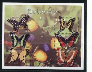 BURUNDI 2004  BUTTERFLIES Sheet of 6 #769 & MS#773  MNH