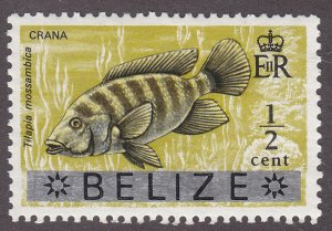 Belize 312 Crana Fish 1973