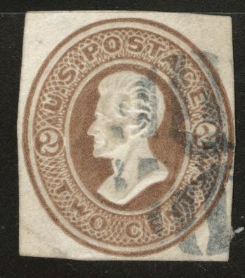 USA Scott U78 cut square CV $16