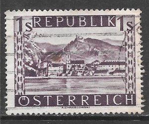 Austria 512: 1s Dusnstein (Lower Austria), used, F-VF