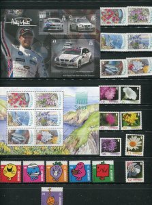 Guernsey 971 - 1021 MNH Stamps and Sheets From The 2008 Official Year Book