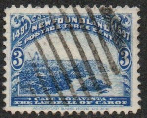 Newfoundland Sc #63 Used
