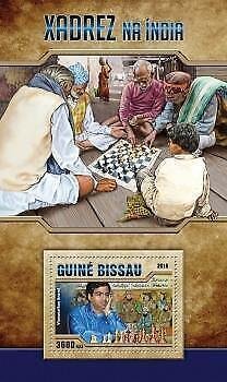 2016 Guinea-Bissau  Mnh. Chess. Y&T Code: 1222. Michel Code: 8765 / Bl.1515