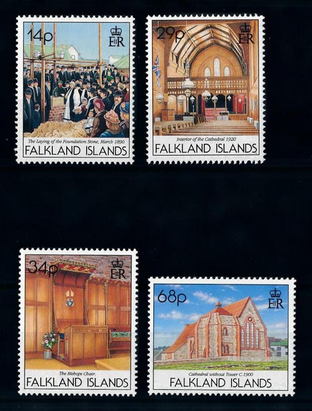 [71994] Falkland Islands 1992 Religion Cathedral  MNH