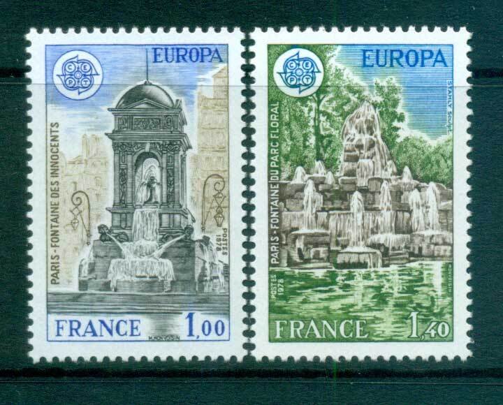 France 1978 Europa, Architecture MUH lot65684