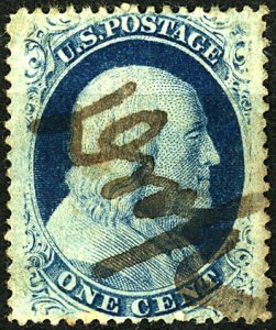 U.S. #24 Used Pen Cancel