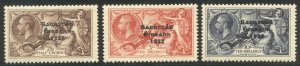 IRELAND #93-95 Mint (LH) - 1935 Overprint Set