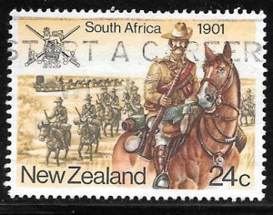 New Zealand 811: 24c South Africa, 1901, used, VF