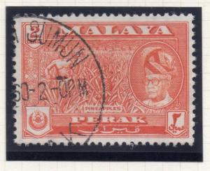 Perak Malaya 1957-65 Early Sultan Issue Fine Used 2c. Sungei Sumun 119984