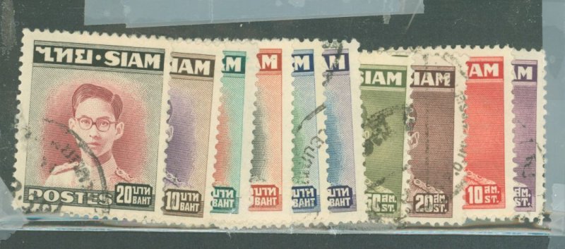 Thailand #264-73  Single (Complete Set)