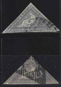 Cape of Good Hope 1858 SC 5 Used 