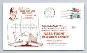 1973 Mike Love's 1st Free Flight - USAF Pilot - 5th Glide Flight - F2620