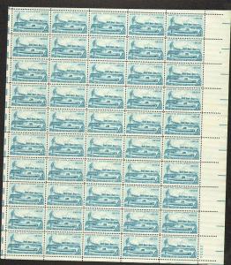 US #1128 Mint Sheet Arctic Explorations 