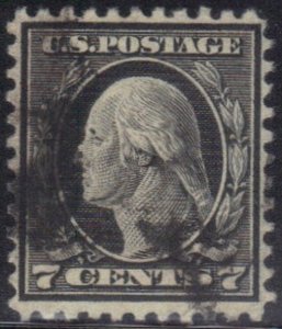 USA  507   7 CENT  USED WASHINGTON  1917-19   SEE SCAN