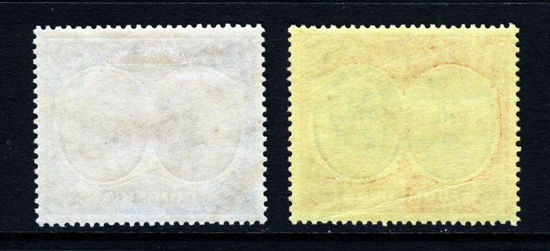 DOMINICA King George V 1927 2½d.  & 3d. Watermark Mult Script CA SG 78 & 80 MINT