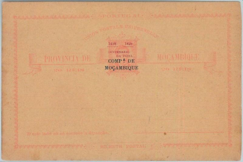 74709 - MOZAMBIQUE  Moçambique  - POSTAL HISTORY -  Stationery Card H & G #  6