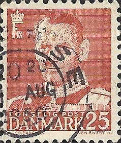 DENMARK -  #321 - Used - SCV-0.25